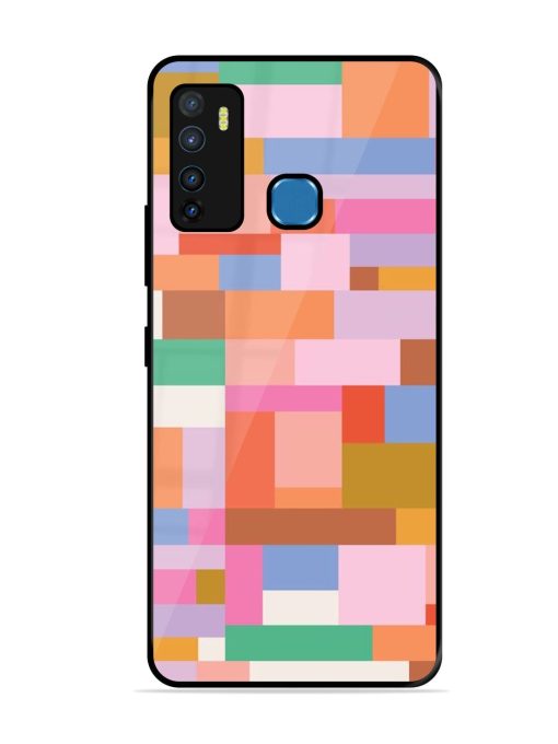 Colorful Chaos Glossy Soft Edge Case for Infinix Hot 9 Chachhi