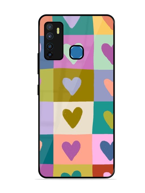 Box Of Hearts Glossy Soft Edge Case for Infinix Hot 9 Chachhi