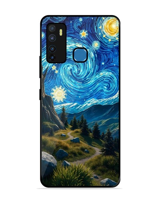 Starry Night In The Shire Glossy Soft Edge Case for Infinix Hot 9 Chachhi