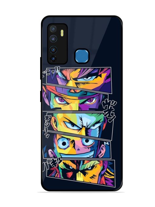 One Piece Powerhouse Glossy Soft Edge Case for Infinix Hot 9 Chachhi