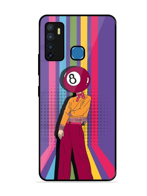 Eight Ball Fashionista Glossy Soft Edge Case for Infinix Hot 9