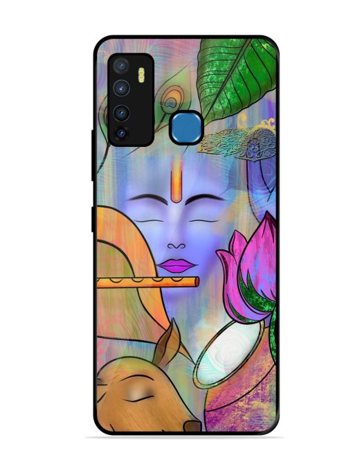 Divine Serenity Glossy Soft Edge Case for Infinix Hot 9 Chachhi