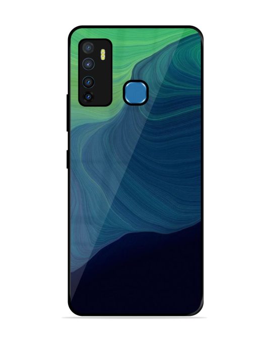 Oceanic Dreams Glossy Soft Edge Case for Infinix Hot 9 Chachhi