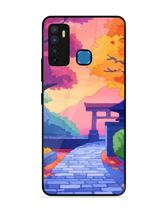 Autumnal Serenity Glossy Soft Edge Case for Infinix Hot 9 Chachhi