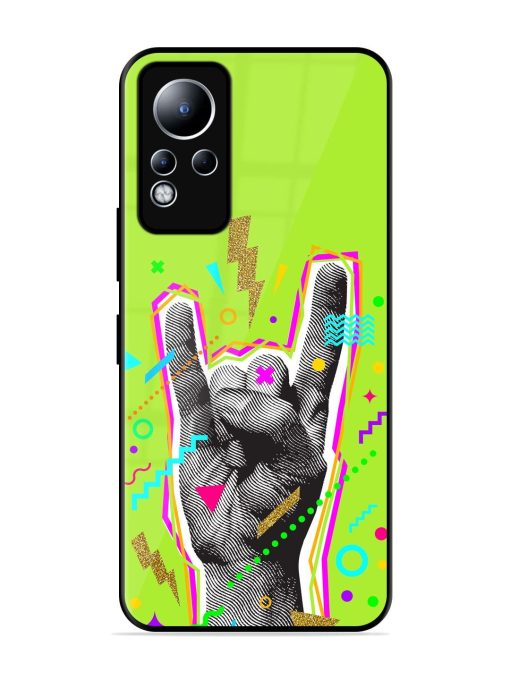 Neon Rock Glossy Soft Edge Case for Infinix Note 11 Chachhi