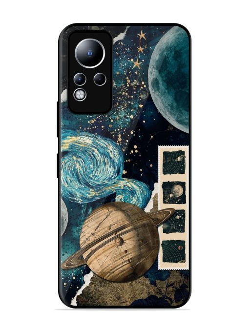 Celestial Tapestry Glossy Soft Edge Case for Infinix Note 11 Chachhi