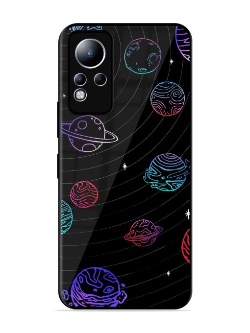 Cosmic Ballet Glossy Soft Edge Case for Infinix Note 11 Chachhi