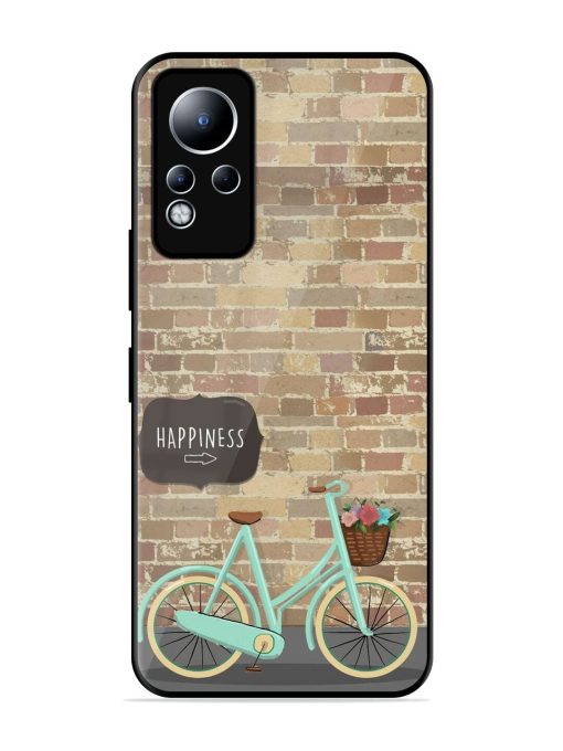 Pedaling Towards Happiness Glossy Soft Edge Case for Infinix Note 11 Chachhi