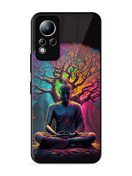 Enlightened Serenity Glossy Soft Edge Case for Infinix Note 11 Chachhi