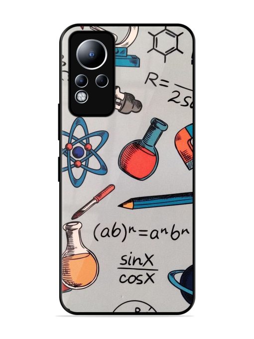 Science Doodle Glossy Soft Edge Case for Infinix Note 11 Chachhi