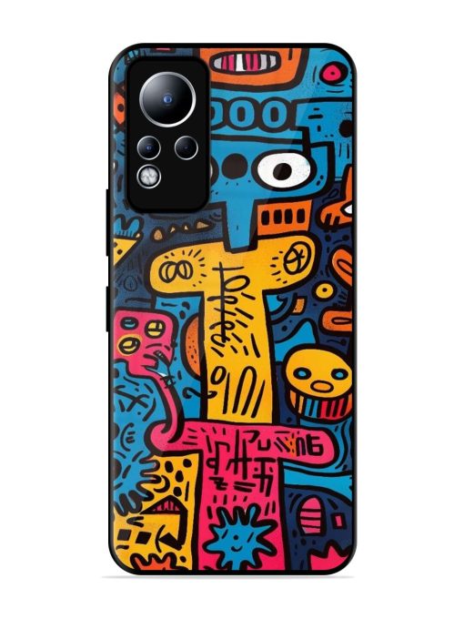 Doodletopia Glossy Soft Edge Case for Infinix Note 11 Chachhi