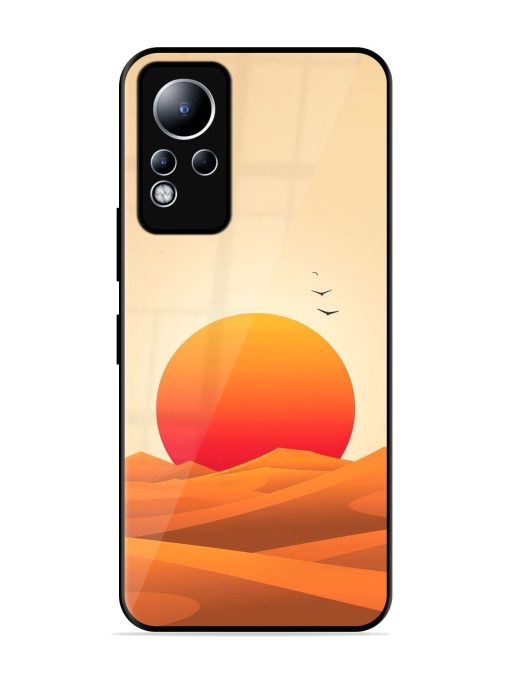 Desert Sunset Glossy Soft Edge Case for Infinix Note 11 Chachhi