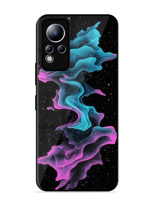 Cosmic Currents Glossy Soft Edge Case for Infinix Note 11 Chachhi