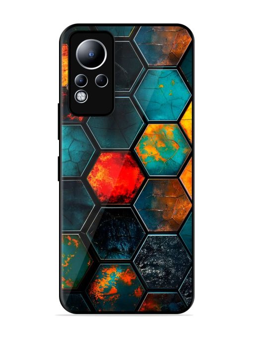 Hexagon Hive Glossy Soft Edge Case for Infinix Note 11 Chachhi