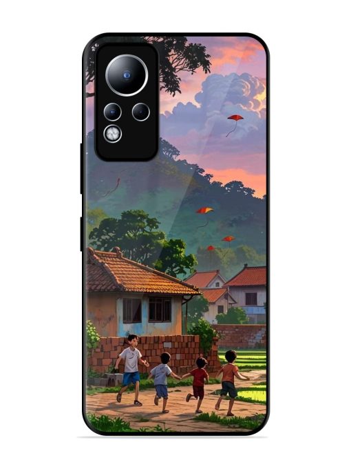 Sunset Play Glossy Soft Edge Case for Infinix Note 11 Chachhi