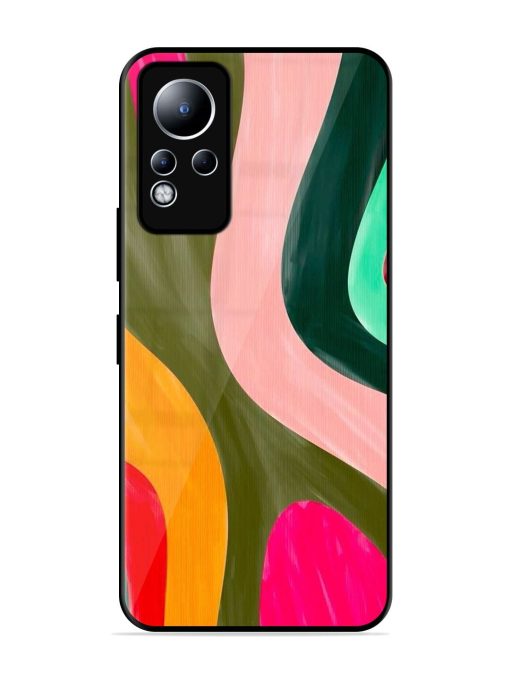 Wavy Wonder Glossy Soft Edge Case for Infinix Note 11 Chachhi