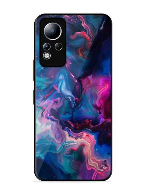 Cosmic Swirl Glossy Soft Edge Case for Infinix Note 11 Chachhi