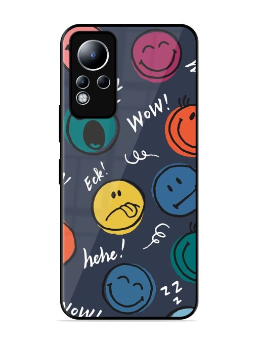 Emoticon Parade Glossy Soft Edge Case for Infinix Note 11 Chachhi