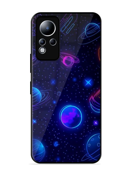 Neon Cosmos Glossy Soft Edge Case for Infinix Note 11 Chachhi