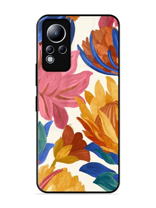 Blooming Tapestry Glossy Soft Edge Case for Infinix Note 11 Chachhi