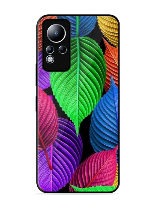 Rainbow Leaf Symphony Glossy Soft Edge Case for Infinix Note 11 Chachhi