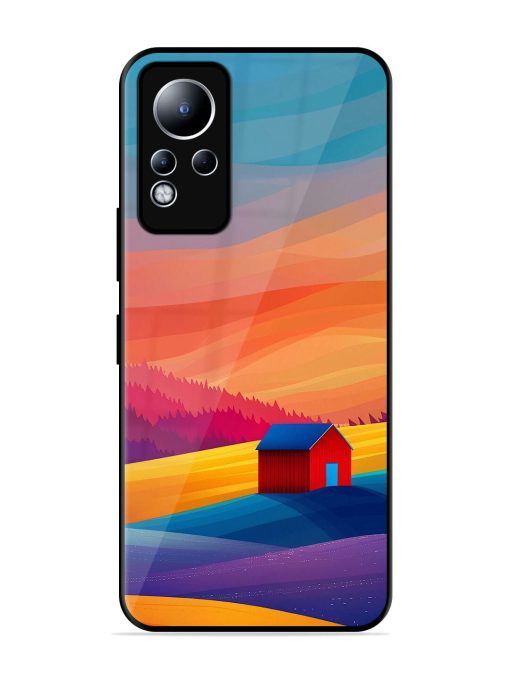 Sunset Solitude Glossy Soft Edge Case for Infinix Note 11 Chachhi