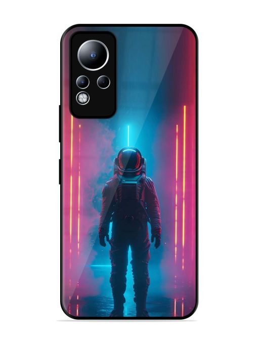 Neon Astronaut Glossy Soft Edge Case for Infinix Note 11 Chachhi