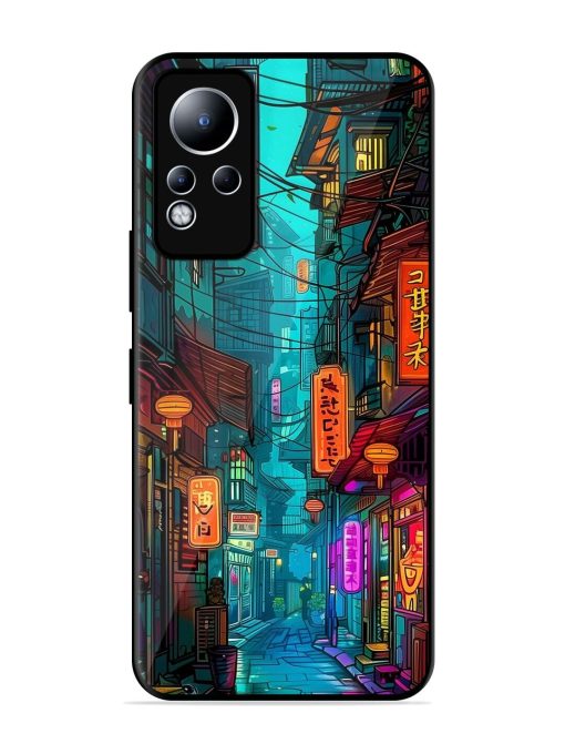 Neon Nightscape Glossy Soft Edge Case for Infinix Note 11 Chachhi