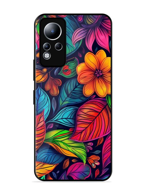 Rainbow Of Blooms Glossy Soft Edge Case for Infinix Note 11 Chachhi