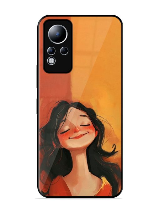 Neon Girl Glossy Soft Edge Case for Infinix Note 11 Chachhi