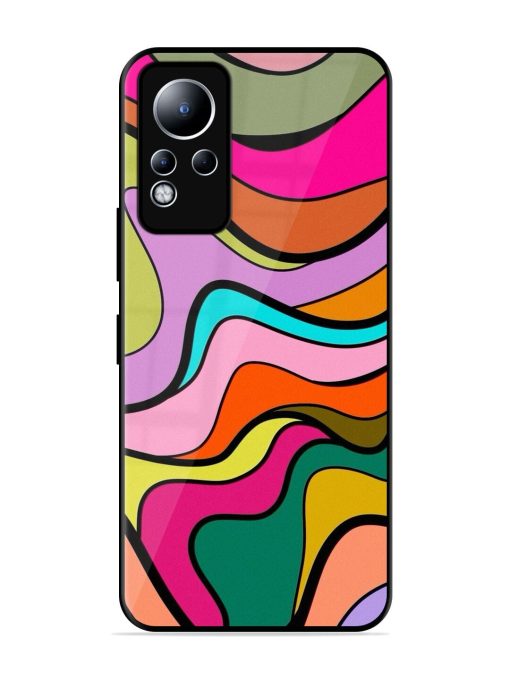 Wavy Wonder Glossy Soft Edge Case for Infinix Note 11 Chachhi