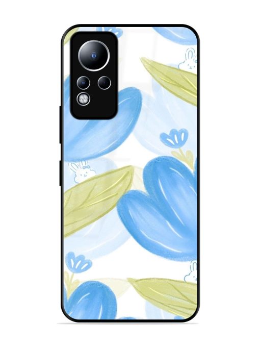 Bunny'S Blue Garden Glossy Soft Edge Case for Infinix Note 11 Chachhi