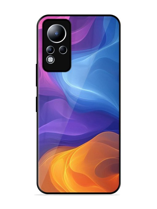 Cosmic Currents Glossy Soft Edge Case for Infinix Note 11 Chachhi