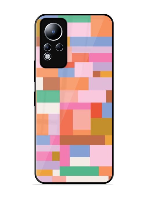 Colorful Chaos Glossy Soft Edge Case for Infinix Note 11 Chachhi