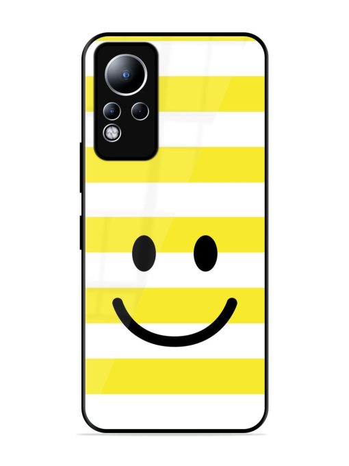 Smiling Stripes Glossy Soft Edge Case for Infinix Note 11 Chachhi