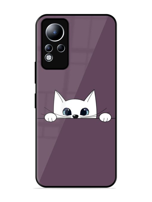 Peek-A-Boo Kitty Glossy Soft Edge Case for Infinix Note 11 Chachhi