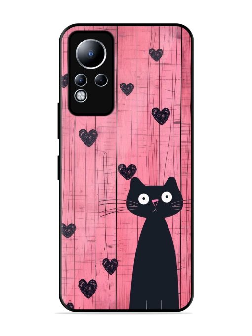 Feline Valentine'S Day Glossy Soft Edge Case for Infinix Note 11 Chachhi