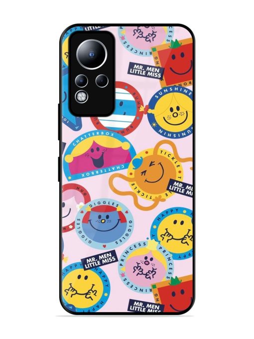 Whimsical Mr. Men & Little Miss Glossy Soft Edge Case for Infinix Note 11 Chachhi