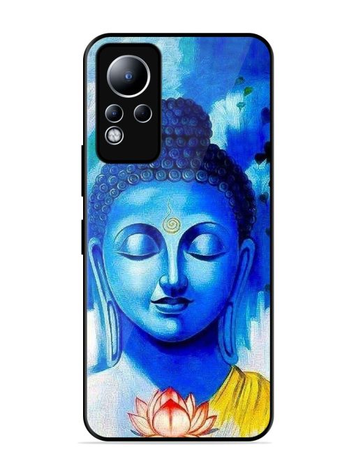 Serene Buddha With Lotus Glossy Soft Edge Case for Infinix Note 11 Chachhi