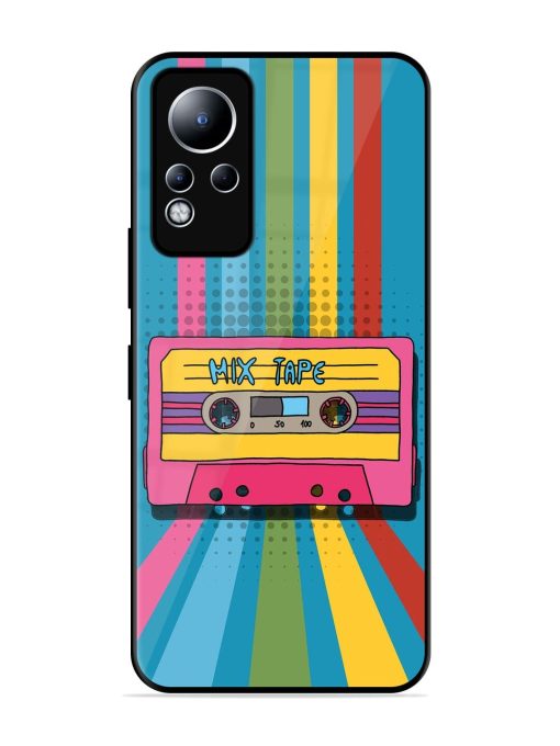 Retro Cassette Tapes Glossy Soft Edge Case for Infinix Note 11 Chachhi