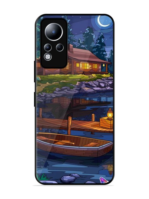 Moonlit Serenity Glossy Soft Edge Case for Infinix Note 11 Chachhi