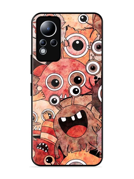 Monster Mash Glossy Soft Edge Case for Infinix Note 11 Chachhi