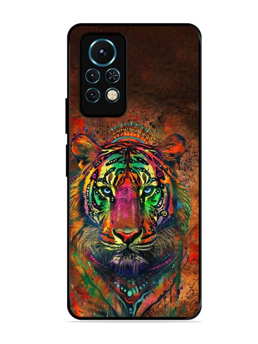 Cosmic Tiger Glossy Soft Edge Case for Infinix Note 11S Chachhi