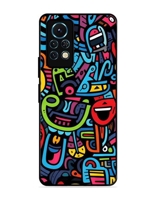 Doodlephoria Glossy Soft Edge Case for Infinix Note 11S Chachhi