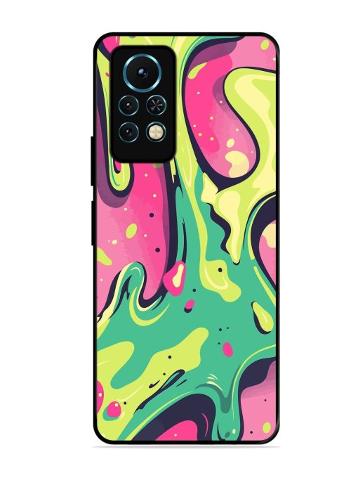 Gooey Grooves Glossy Soft Edge Case for Infinix Note 11S Chachhi