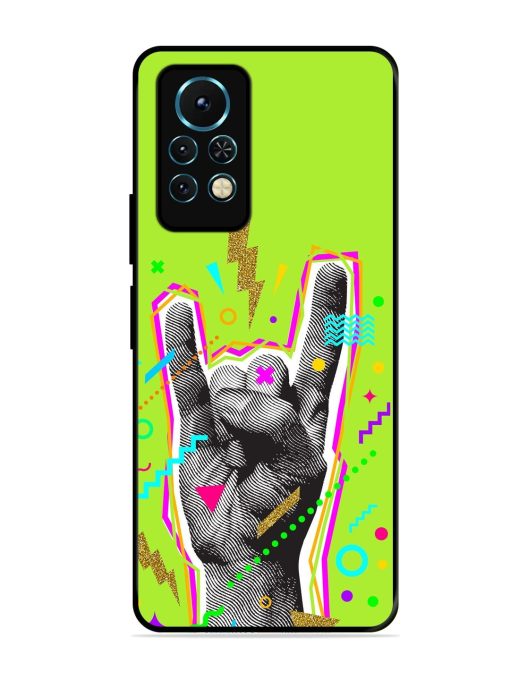 Neon Rock Glossy Soft Edge Case for Infinix Note 11S Chachhi