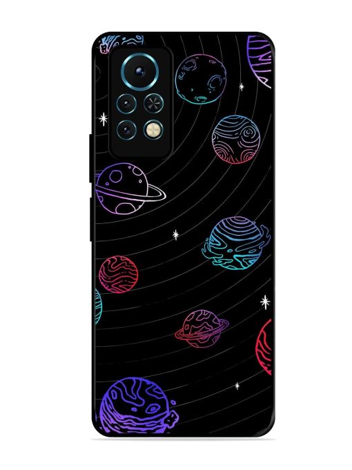 Cosmic Ballet Glossy Soft Edge Case for Infinix Note 11S Chachhi