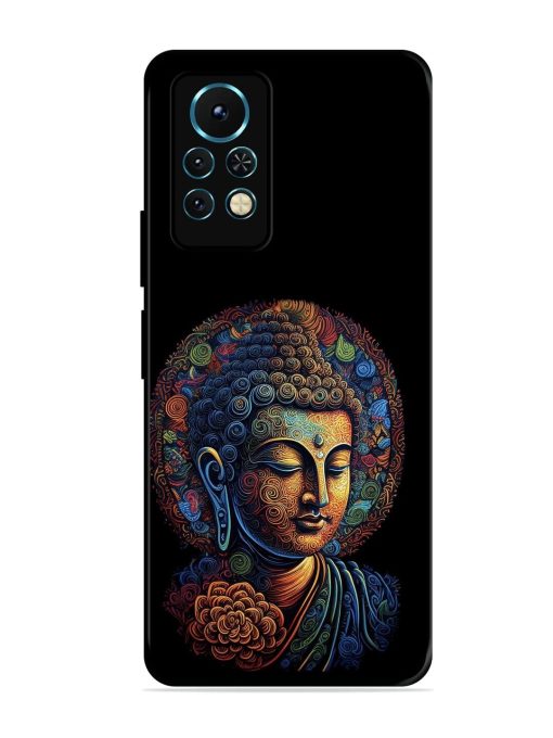 Stained Glass Serenity Glossy Soft Edge Case for Infinix Note 11S Chachhi