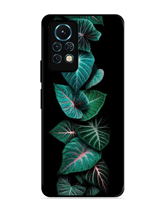 Emerald Elegance Glossy Soft Edge Case for Infinix Note 11S Chachhi