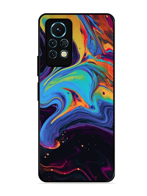 Liquid Dreamscape Glossy Soft Edge Case for Infinix Note 11S Chachhi